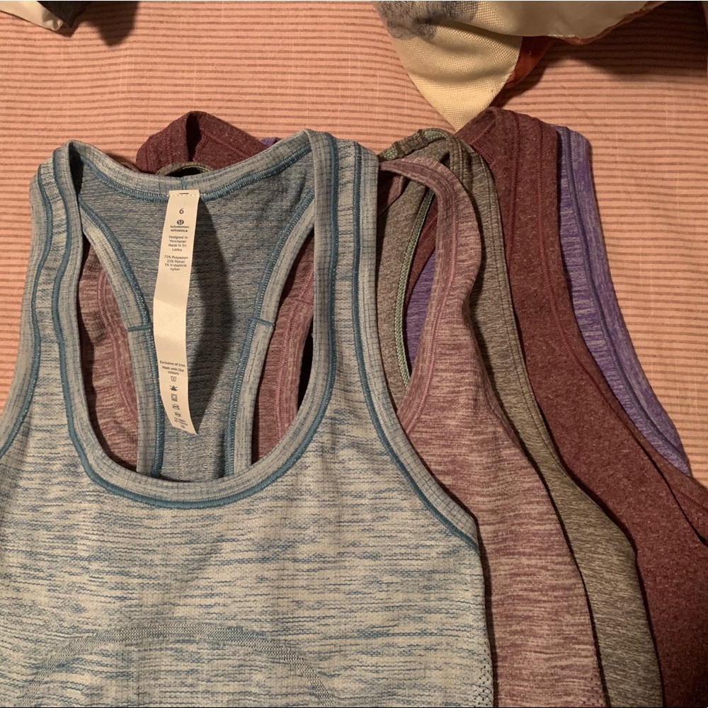 Lululemon 5 shirt bundle
